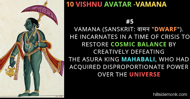 10 Vishnu Avatar In Hinduism-VAMANA