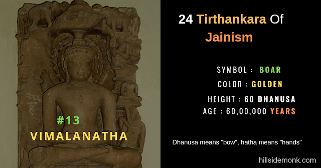 24 Jain Tirthankar Photos Names and Symbols Vimalanatha