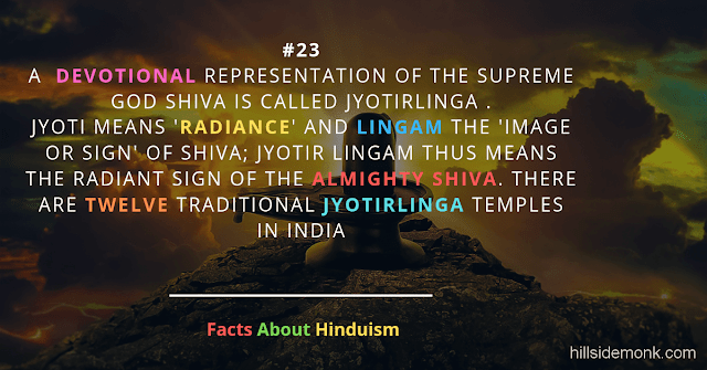  Fact About Hinduism 23 SHIVA JYOTIRLINGA Radiant Sign of The Almighty Shiv