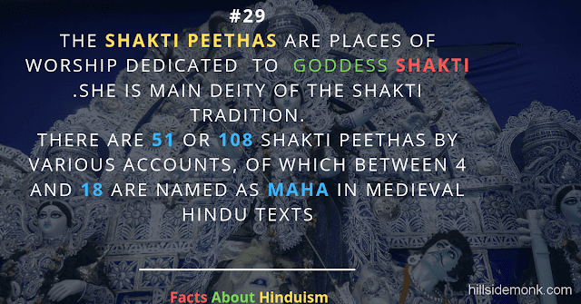 Fact About Hinduism 29 SHAKTI -PEETHAS godess durga
