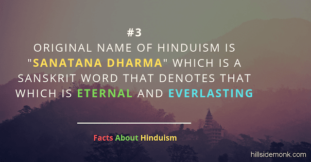 Fact About Hinduism 3 sanatan dharma