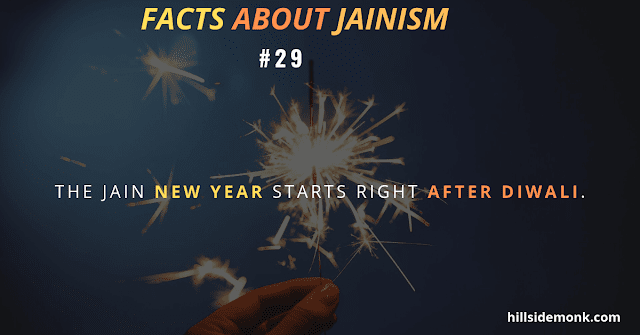 Jain new year starts right after Diwali.