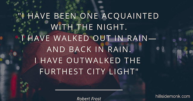 Robert Frost Short Poems - Acquainted with The Night